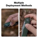 Nóż składany Civivi Clingman Green Canvas Micarta, Satin Nitro-V by Taylor Martin Best Damn EDC (C23065-4)