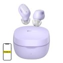 Słuchawki bezprzewodowe Baseus Bowie WM01 (fioletowe)