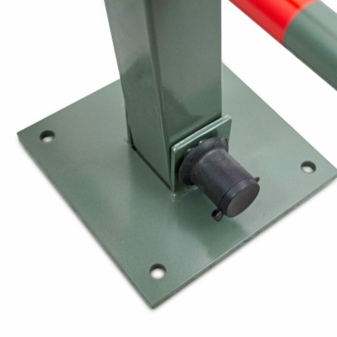 Barierka Parkingowa Blokada Składana z Zamkiem 2 sztuki