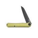 Nóż składany Kubey Dandy Gold Titanium, Blackwashed CPM S90V by Maksym Tkachuk (KB247E)