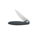Nóż składany Kubey Pike KB2103C Flamed Titanium, Sandblasted CPM 20CV by Parsons Bladeworks