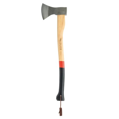 Siekiera dwuręczna Adler Rheinland Red/Black Hickory Wood, C60 Carbon Steel (101.0H125A011)