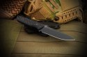 Nóż Spartan Blades Alala Black Canvas Micarta, Black 1095 Cro-Van by Curtis Iovito (SBSL004BKBK)