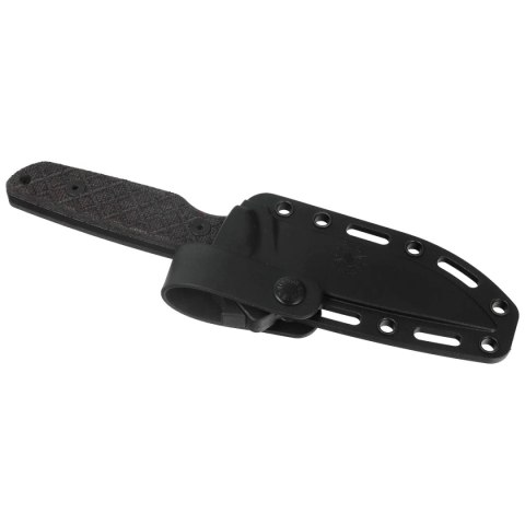 Nóż Spartan Blades Alala Black Canvas Micarta, Black 1095 Cro-Van by Curtis Iovito (SBSL004BKBK)