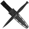 Nóż Spartan Blades George Raider Dagger Black G10, Black SK5 by Les George (SBBL3BK)