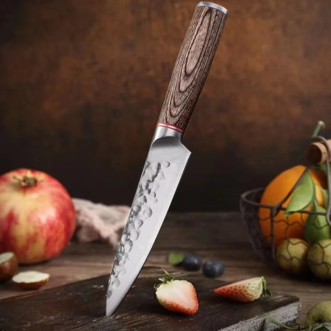Nóż kuchenny Foxter 24 cm stal nierdzewna + drewno
