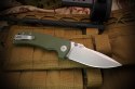 Nóż składany Spartan Blades Astor Green G10, Tumbled CPM 154CM by Les George (SFBL8GR)