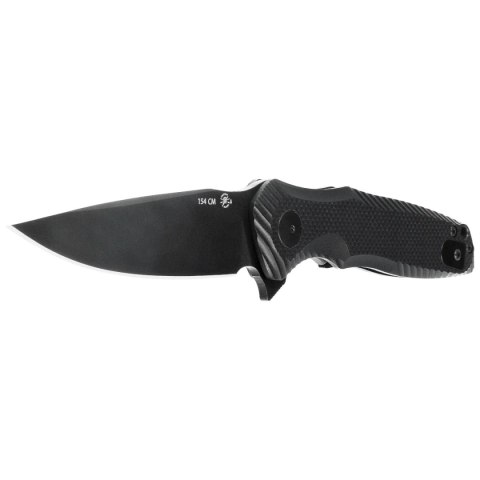 Nóż składany Spartan Blades Poros Black G10, Black TiN CPM 154CM by Curtis Iovito (SFBL11BK)