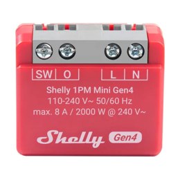 Sterownik Shelly 1PM Mini Gen4 Zigbee/Matter