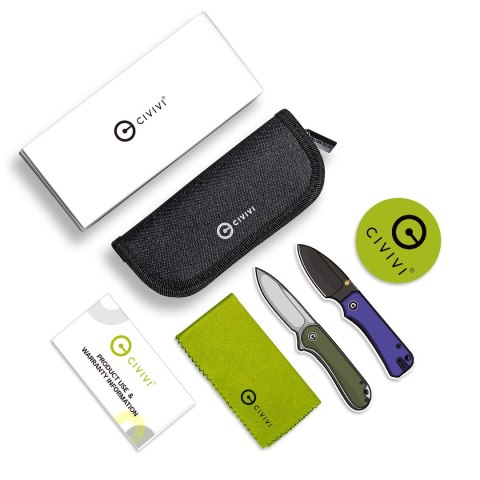 CIVIVI Baby Banter różowy G10 nóż EDC Nitro-V 5,46 cm