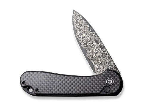 Nóż CIVIVI Elementum II 75 mm G10/Carbon Damascus EDC
