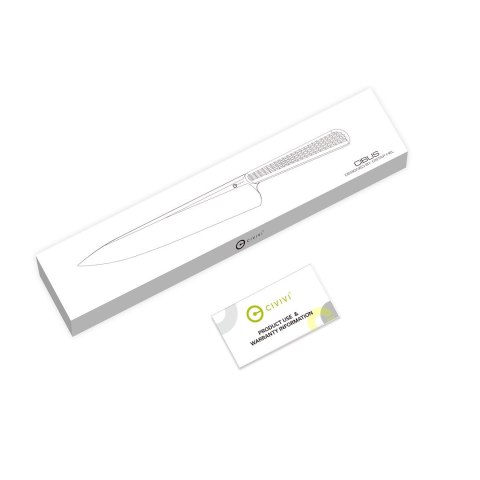 Nóż CIVIVI Cibus 14C28N Milled Black G10 C23048-1