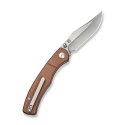 CIVIVI Clingman Micarta Nitro-V Front Flipper 75mm