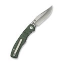 CIVIVI Clingman Micarta Zielona Nitro-V Flipper 75mm