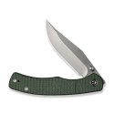 CIVIVI Clingman Micarta Zielona Nitro-V Flipper 75mm