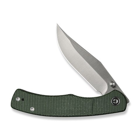 CIVIVI Clingman Micarta Zielona Nitro-V Flipper 75mm