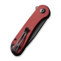 CIVIVI Elementum G10 D2 Flipper 75mm Czarna Powłoka
