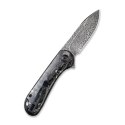 Nóż składany CIVIVI Elementum Damascus, Carbon Fiber
