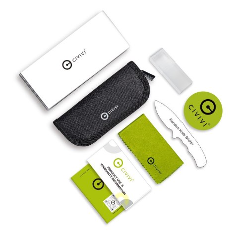 Nóż CIVIVI Elementum Utility Alu Green C23039B-3