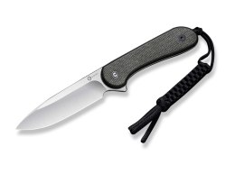 CIVIVI Elementum Fixed D2 Satin, Micarta Zielona, Kydex