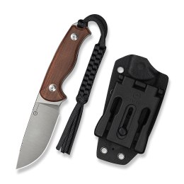 CIVIVI Timberbark Fixed 14C28N, Drewno Guibourtia, Kydex