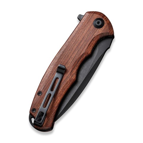 CIVIVI Praxis 9Cr18MoV, Drewno Guibourtia, Flipper