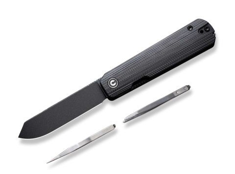 CIVIVI Sendy Flipper Nitro-V, G10 Czarny, Liner Lock