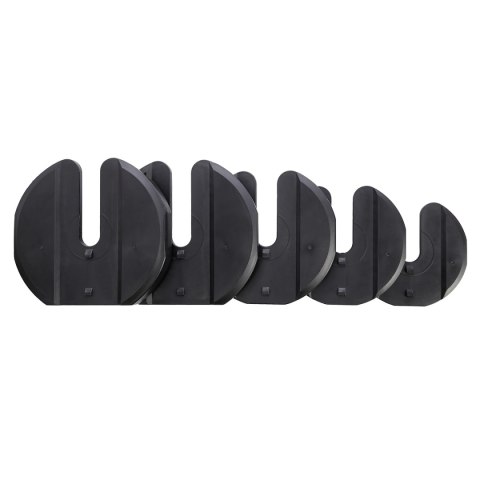 Sztangielka z regulowanym ciężarem HMS SR80 - zakres 3,9 - 37,4 kg