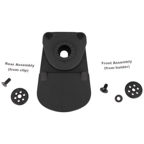 Płetwa na pas ESP Roto 360° Small Fobus Paddle, black (UBCP-M)