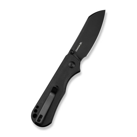 Nóż składany Civivi Crabby Black Canvas Micarta, Black Stonewashed 14C28N by Ken Onion Jr. (C24055-3)