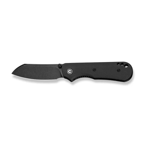 Nóż składany Civivi Crabby Black Canvas Micarta, Black Stonewashed 14C28N by Ken Onion Jr. (C24055-3)