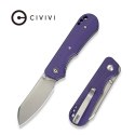 Nóż składany Civivi Crabby Purple G10, Stonewashed 14C28N by Ken Onion Jr.
