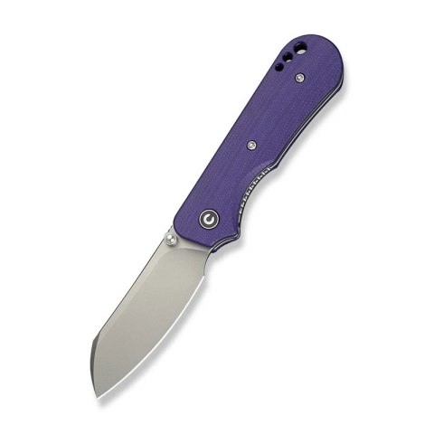 Nóż składany Civivi Crabby Purple G10, Stonewashed 14C28N by Ken Onion Jr.