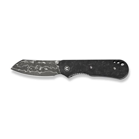 Nóż składany Civivi Crabby Shredded Carbon Fiber, Damascus by Ken Onion Jr. (C24055-DS1)