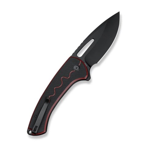 Nóż składany Sencut Squiggy Burgundy / Black G10, Black 9Cr18MoV (S24082A-3)