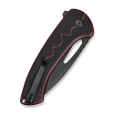 Nóż składany Sencut Squiggy Burgundy / Black G10, Black 9Cr18MoV (S24082A-3)