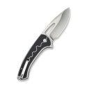 Nóż składany Sencut Squiggy White / Black G10, Satin 9Cr18MoV (S24082A-1)
