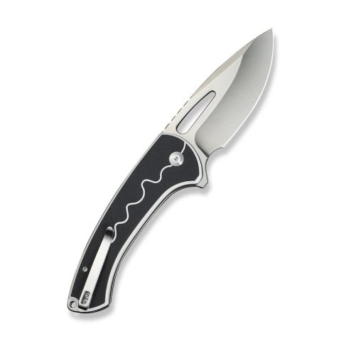 Nóż składany Sencut Squiggy White / Black G10, Satin 9Cr18MoV (S24082A-1)