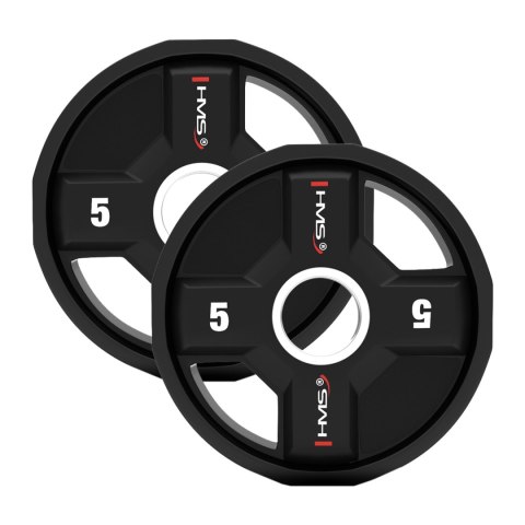 TPC SET ZESTAW TALERZY OLIMPIJSKICH POLIURETANOWYCH 2 x 2.5 - 25 KG CPU - 155KG HMS