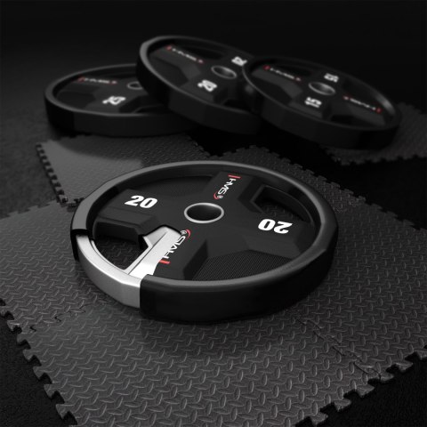 TPC SET ZESTAW TALERZY OLIMPIJSKICH POLIURETANOWYCH 2 x 2.5 - 25 KG CPU - 155KG HMS