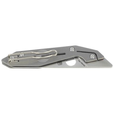 Nóż składany Spyderco Nand Gray Titanium, Satin M398 by Paul Alexander (C270TIP)