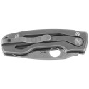 Nóż składany Spyderco Pits 2 Slipit Gray Titanium, Satin M390 by Mike Read (C269TIP)