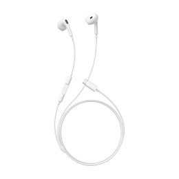 Przewodowe słuchawki douszne Baseus Encok CZ19 Białe