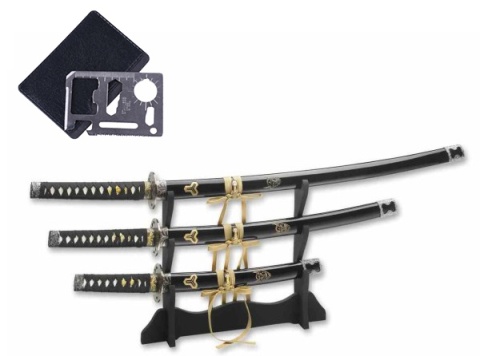 Magnum Sword Set Hikari no Tenshi, stal węglowa, zestaw dekoracyjny