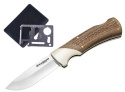 Nóż składany Magnum Woodcraft, stal 440A, drewniana rękojeść, 01MB506