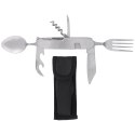 Niezbędnik składany Martinez Albainox Camping 7 Set Silver Aluminium, Mirror 3Cr13Mov (11021)