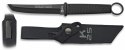 Nóż K25 Tactical Botero Tanto Black Rubber, Black