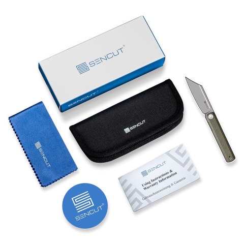 Sencut GlideStrike 9,5 cm Micarta nóż składany satin clip