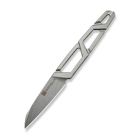 Sencut TEXO 5 cm neck knife Hel 9Cr18MoV stonewash Kydex