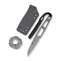 Sencut TEXO 5 cm neck knife Hel 9Cr18MoV stonewash Kydex